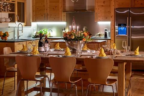 Dining area